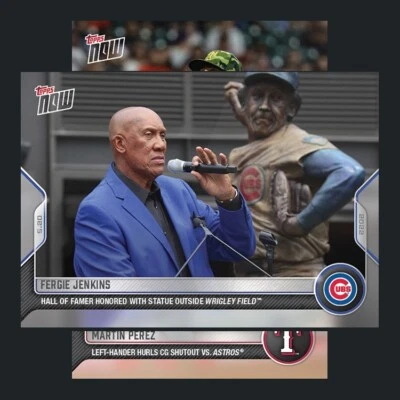2022 Topps Now #210 Fergie Jenkins Cubs (PR-949) Foto 1 de 2