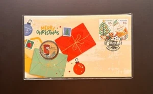 2023 Australian Merry Christmas $1 PNC & Stamp & Coin Cover - Perth Mint - Picture 1 of 5