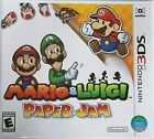 Mario & Luigi: Paper Jam - Nintendo 3DS - Brand New Factory Sealed World Edition