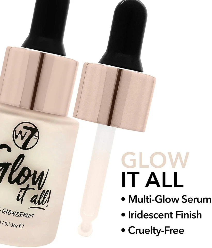 Multi Leuchtende Serum - W7 It Alle - 15ml - Gesicht Make-Up - Dewy Glühend - Bild 1 von 1