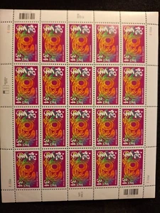 US Stamp, Scott #3500, 34cents, Chinese New Year, Sheet of 20, MNH 2000 - Picture 1 of 2