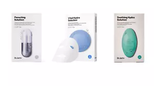 Dr.Jart+ Sheet Mask Set – Hydration, Soothing & Cleansing (5pk Each, 3 Types) - Picture 1 of 7