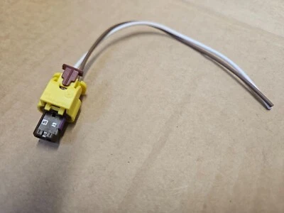 Conector de 2 pines 5K0973323 sensor de impacto de choque conector de 2 pines Audi A3 A4 A5 A6 A7 Q3 Q5 Q7 Foto 1 de 4