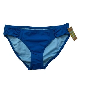 Title Nine Holy Grail Bikini Bottom Blue Size S $49 Bathing Suit Swim NWT - Picture 1 of 4
