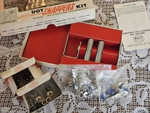 Dritz Dot Snappers Set OVP und farbige Schnapper rot grün weiß blau - Bild 1 von 12