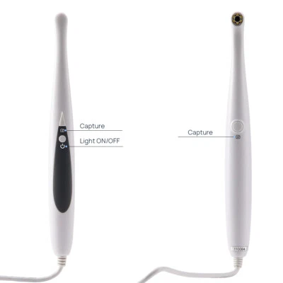 Cámara intraoral LED dental digital USB imágenes 6 luces intraoral lente 1/4 CMOS Foto 1 de 4