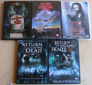 Return of the Living Dead complete series 1 2 3 4 5 I II III IV V DVD Region 1/2 - Imagen 1 de 16