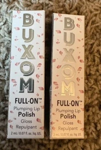 BUXOM Dolly Full On Plumping Lip Polish Lip Gloss Shine .07 Fl Oz 2 ml Lot of 2 - Picture 1 of 3