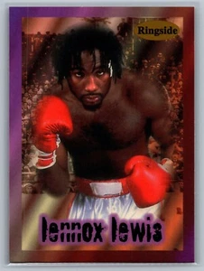 1996 Ringside #1 Lennox Lewis - HOF NM-MT *TEXCARDS* - Picture 1 of 2