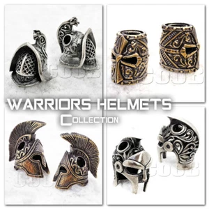 CooB Paracord Bead Beads Charm GLADIATOR SPARTAN TEMPLAR for Bracelet Lanyard - Picture 1 of 93