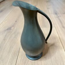 Antique Pewter vase/jug "Real Dutch Pewter" Jeka Tiel  7.25 inches - has dents