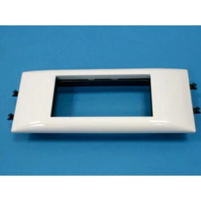 Legrand 10954 - Support MOSAIC pour Goulotte DLP couv 65 mm 4 modules BLANC - Photo 1/2