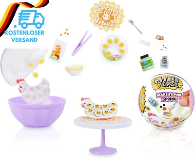 BESUCHE DEN MGA'S MINIVERSE-STORE Mga'S Miniverse Make It Mini Spring - Seasonal, Diy-Spielset, Basteln Mit Harz,
