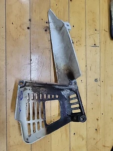 1110 146 6005 STIHL ENDSCHALLDÄMPFER SCHUTZ HECKGRIFF GEBRAUCHT PASSEND FÜR 041 - Bild 1 von 12