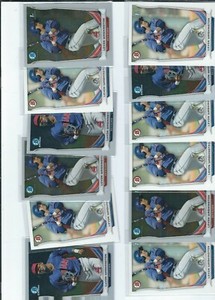 LOT OF 24 LEVON WASHINGTON   ROOKIE CARDS CLEVELAND INDIANS BOWMAN  