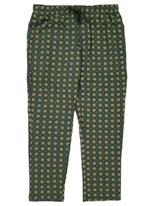 St. Johns Bay Mens Green Neat Classic Fit Sleep Pants Pajama Bottoms Medium - Picture 1 of 1