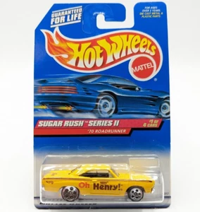 Hot Wheels 1970 Roadrunner Oh Henry! 5Dot Wheels 1999 Sugar Rush Series II #969 - Picture 1 of 12