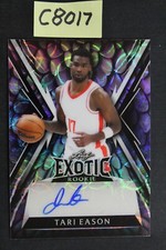 2022-23 Leaf Exotic -TARI EASON Houston Rockets Exotic Rookie RC Auto 1/1 (C8017