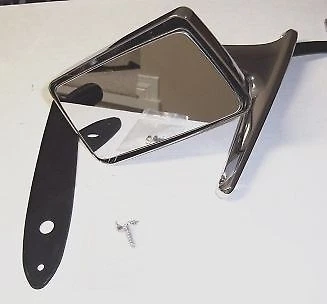 Ford Thunderbird 1964 nuevo espejo retrovisor cromado puerta del conductor - base larga Foto 1 de 2