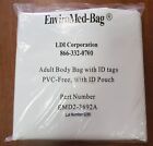 EnviroMed-Bag, LDI Corp, EMD2-3692A body bag with ID tags and ID Pouch