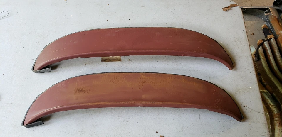 Nuevo de Lote Antiguo Foxcraft 1968 1969 1970 Chevy II guardabarros faldones CWS-68 II Chevrolet Nova Foto 1 de 4