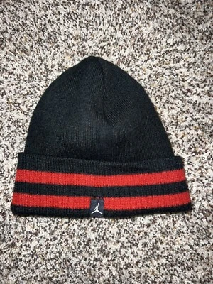 Nike Air Jordan Bred Jóvenes Niños Gorro Gorra Sombrero Jumpman Logo Foto 1 de 3