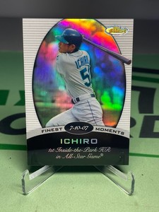 2008 Topps Finest Ichiro Suzuki FInest Moments Refractor - Seattle Mariners