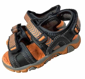 Khombu Sandalen Kinder Größe 6 Aaron schwarz orange.    Bn4 - Bild 1 von 9