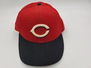 Vintage Cincinnati Reds New Era 59Fifty Diamond Fitted 6 7/8 Hat Cap MLB *FLAWS* - Picture 1 of 19