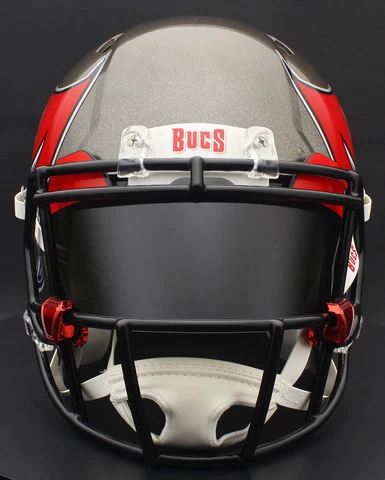 ***CUSTOM*** TAMPA BAY BUCCANEERS NFL Riddell SPEED Authentic Football Helmet Cover
