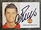 Original Autogramm Christiano Ronaldo, Manchester United