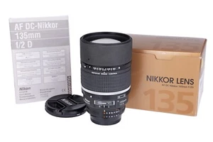 Nikon AF DC-Nikkor 135mm f/2 D Portrait Lens De-Focus Controll SKA404 - Picture 1 of 7