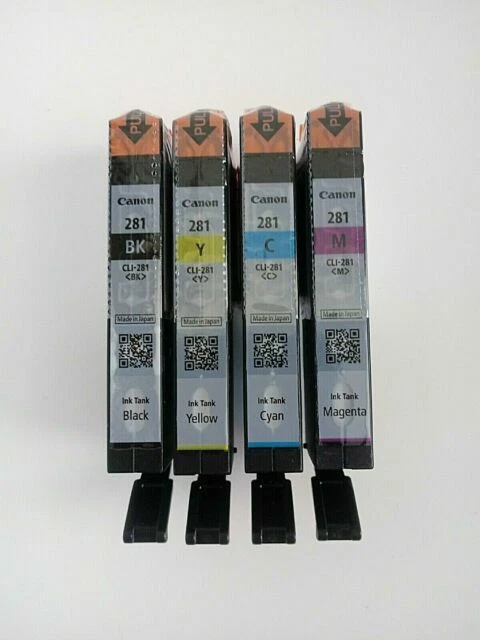 Canon CLI-281 (2091C005) Black Cyan Magenta Yellow Ink Pack