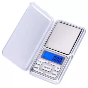 Pocket Digital Kitchen Scales for Food, Jewellery Gold Herbs - 0.01g to 200g - A - Picture 1 of 5