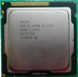 Intel Xeon E3-1230 SR00H 3.20GHz 8MB 4C LGA1155 Workstation CPU Processor 80W - Picture 1 of 2