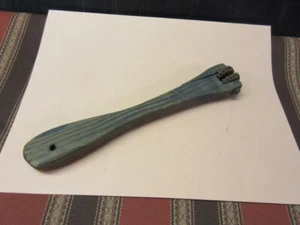 Vintage rolling tool (crimper?) - looks to be handmade - 9" - textile tool? - Picture 1 of 4