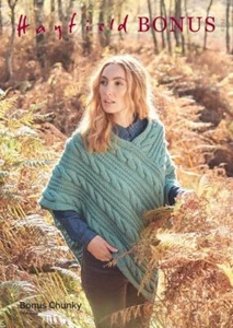 Sirdar Knitting Pattern - Hayfield Bonus Chunky, Poncho 8292 - Picture 1 of 1