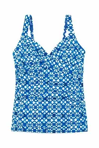 Top tankini para mujer Lands'End con alambre - Imagen 1 de 2