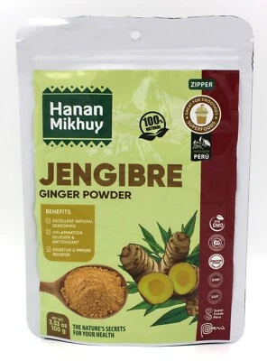 Jengibre Polvo x 100 grs Bolsa (Jengibre Polvo x 100) (Hanan) Foto 1 de 2