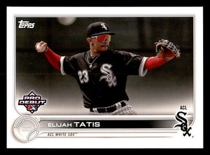 2022 Topps Pro Debut Elijah Tatis #PD-124  ACL White Sox