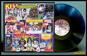 KISS Unmasked LP on 180 GRAM BLACK VINYL New SEALED with POSTER - Imagen 1 de 4