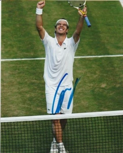 RICHARD GASQUET SIGNED ATP TENNIS 8x10 PHOTO #1 WIMBELDON Autograph - Picture 1 of 1