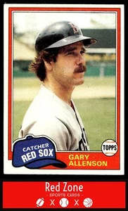 1981 Topps - #128 Gary Allenson NM - Picture 1 of 2