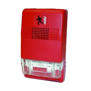Edwards EG1R-HDVM Horn/Strobe, Wall Mount, 24 Volt DC, 2.75" Width x 0.82" - Picture 1 of 1