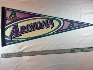 Banderín de béisbol tamaño completo vintage 2001 Arizona Diamondbacks MLB - Imagen 1 de 5