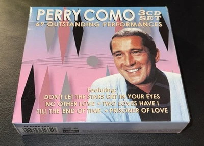 PERRY COMO 69 Outstanding Performances 3-CD Box Set Incomparable For You *GREAT* - Image 1 of 4