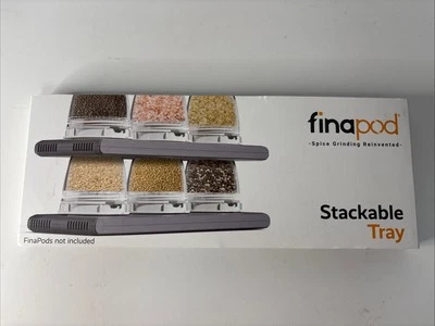 HTF Finamill Black Spice Grinder STACKING TRAY  FinaPod - Image 1 of 4