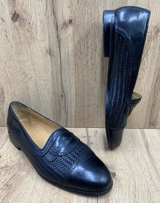 Мужские кожаные лоферы Church тканая текстура Brogue детализирующая кепка носок размер 12 M - Изображение 1 из 4