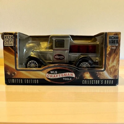 WLS Craftman Tools 1928 Chevy Pickup Truck 1:25 Diecast Bank NIB - Image 1 of 4