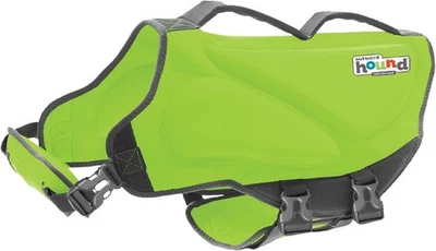 🆕 Outward Hound Dawson Swim Dog Vest  Life Jacket Neoprene Medium GREEN - Image 1 of 4